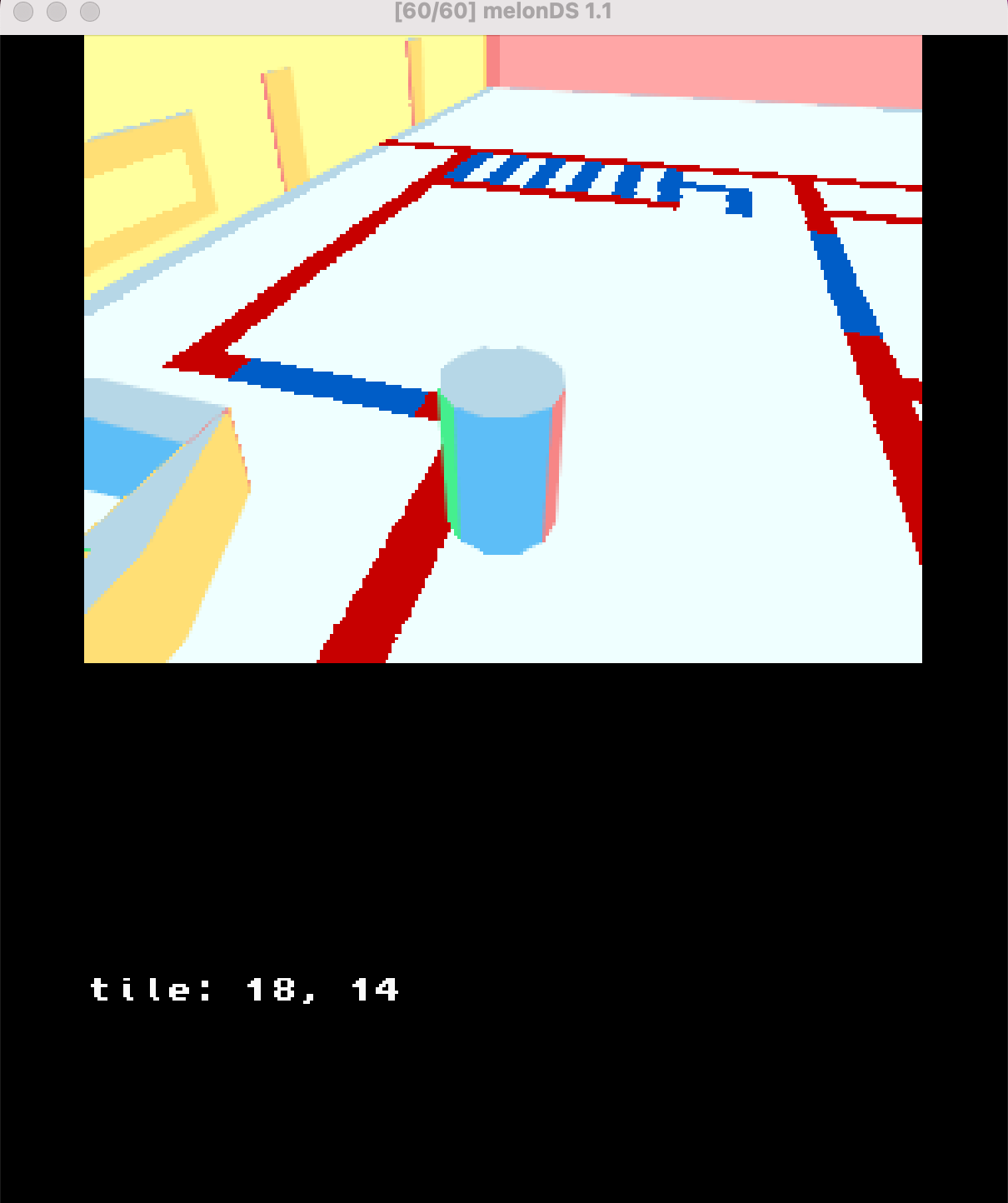 screenshot of dorm screen