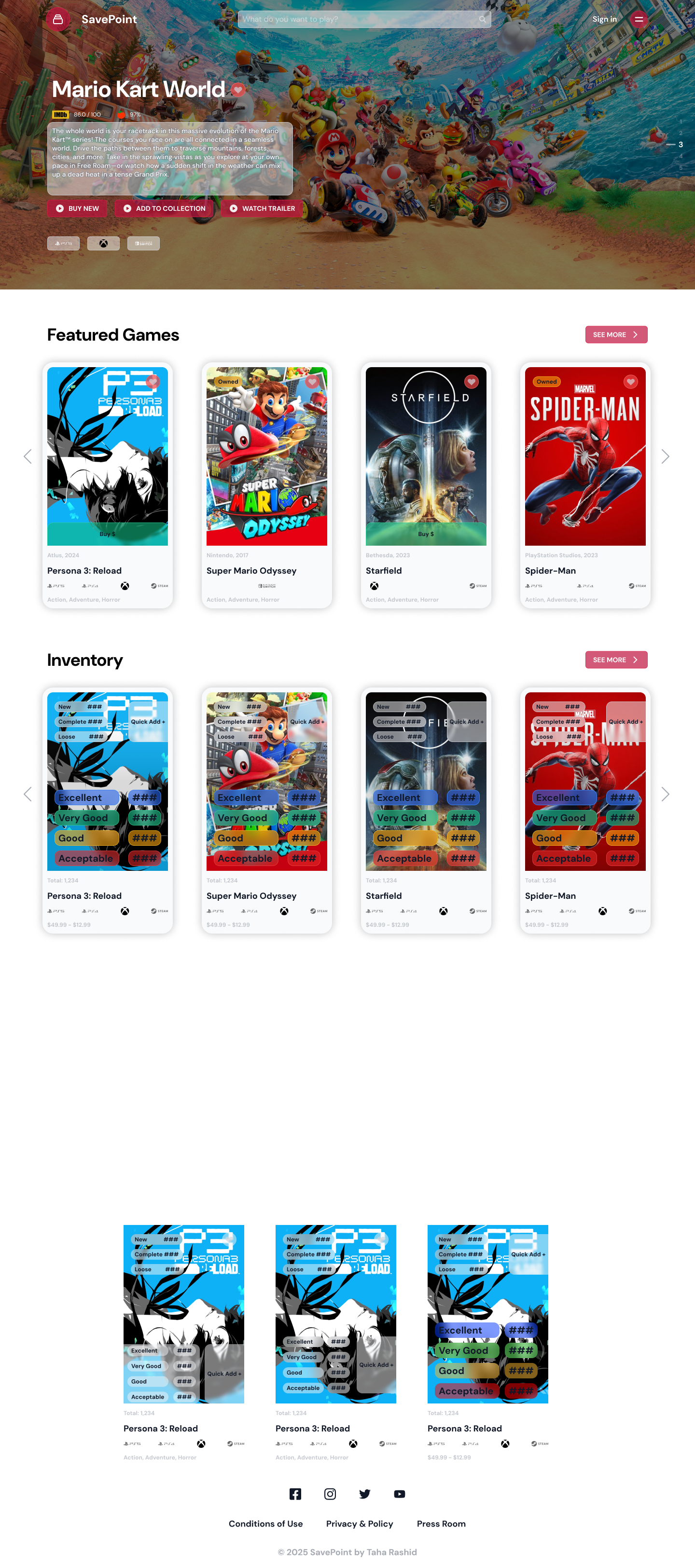 savepoint web home figma