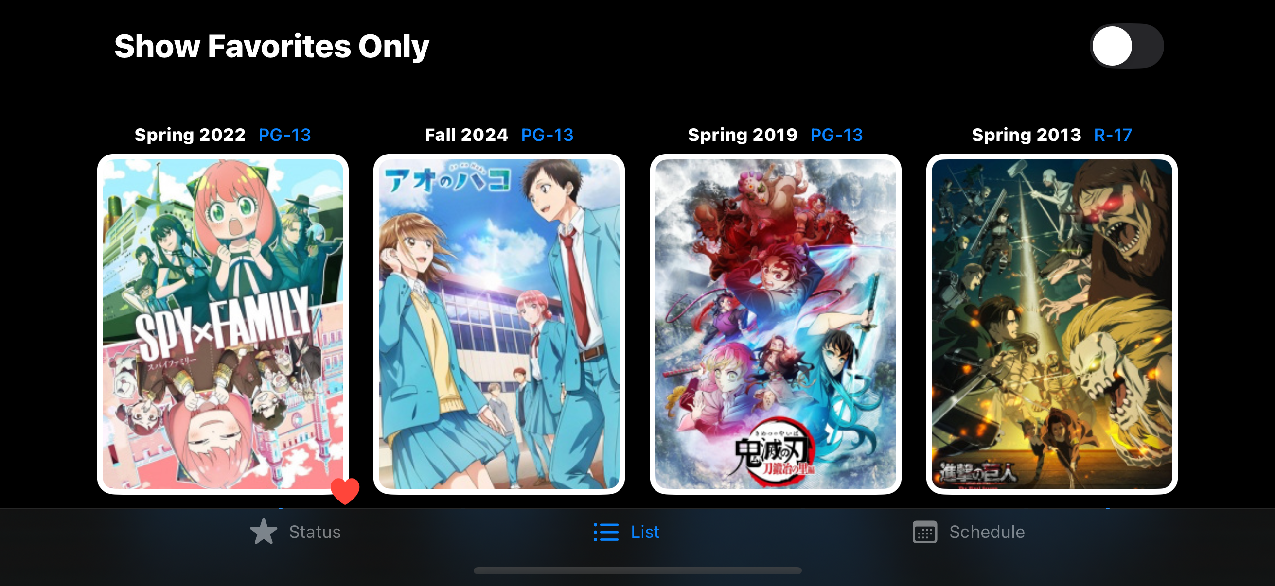 AnimeTracker App