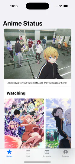 Anime Tracker App 📺